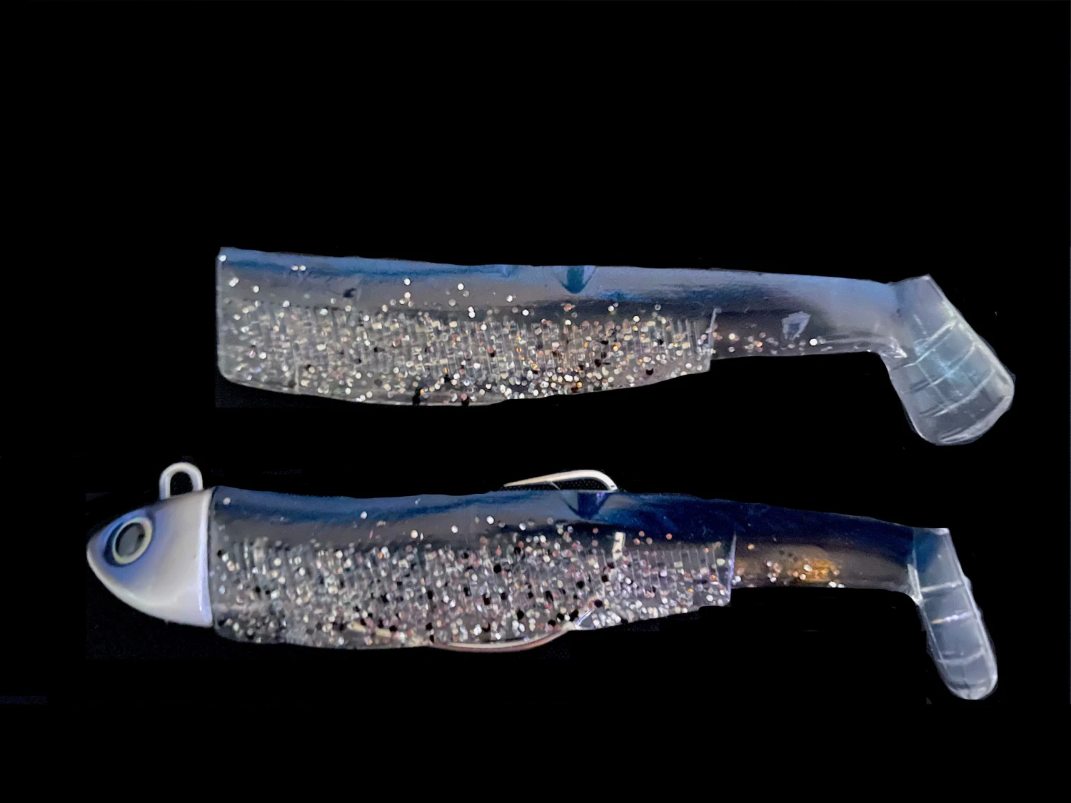 K-Boom Minnow Combo 100 Blue Silver Glitter 18gr 4 K-Boom Minnow Combo 100 Blue Silver Glitter 18gr - Afbeelding 2