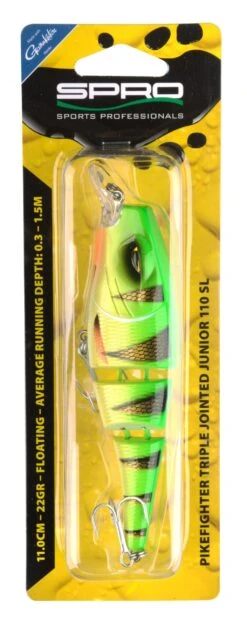 Spro PikeFighter Triple Jointed 110 SL , UV Perch -Aanbevolen Winkels Voor Visuitrusting ftp p pifitrjo110 21 1 scaled 3