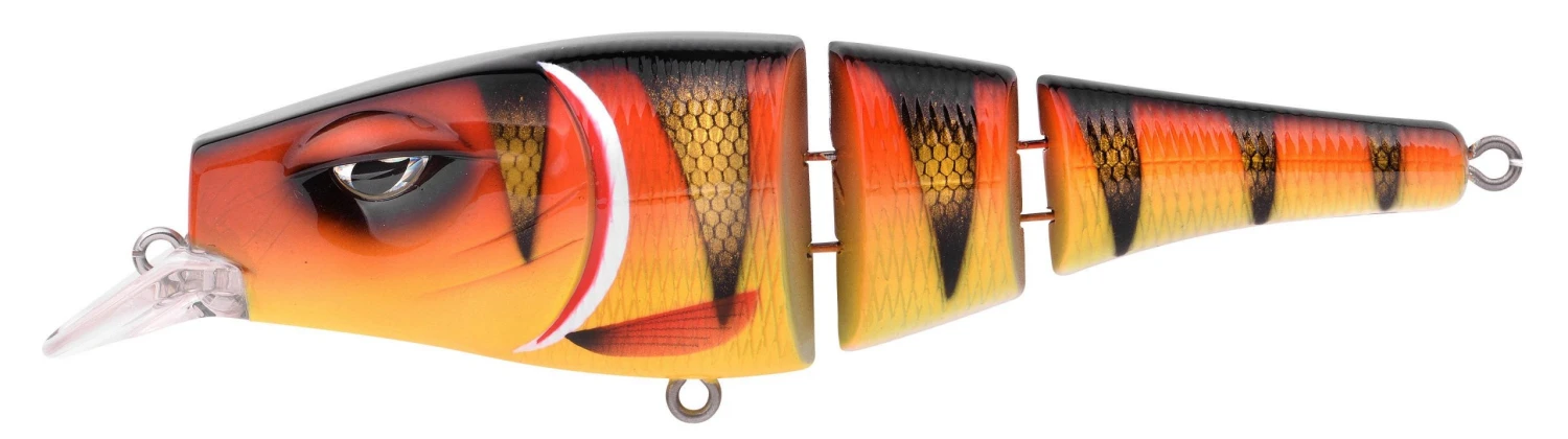 Spro PikeFighter Triple Jointed 110 SL , UV Fireperch 3 Spro PikeFighter Triple Jointed 110 SL , UV Fireperch