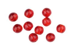 Spro Round Smooth Glass Beads 8mm Red Ruby -Aanbevolen Winkels Voor Visuitrusting ftp r rosmglbe 21 4