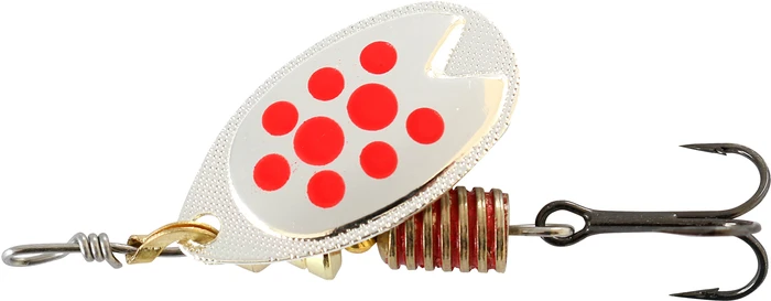 Abu Garcia Fast Attack Silver Red Dots ( Div Gewichten ) 3 Abu Garcia Fast Attack Silver Red Dots ( Div Gewichten )