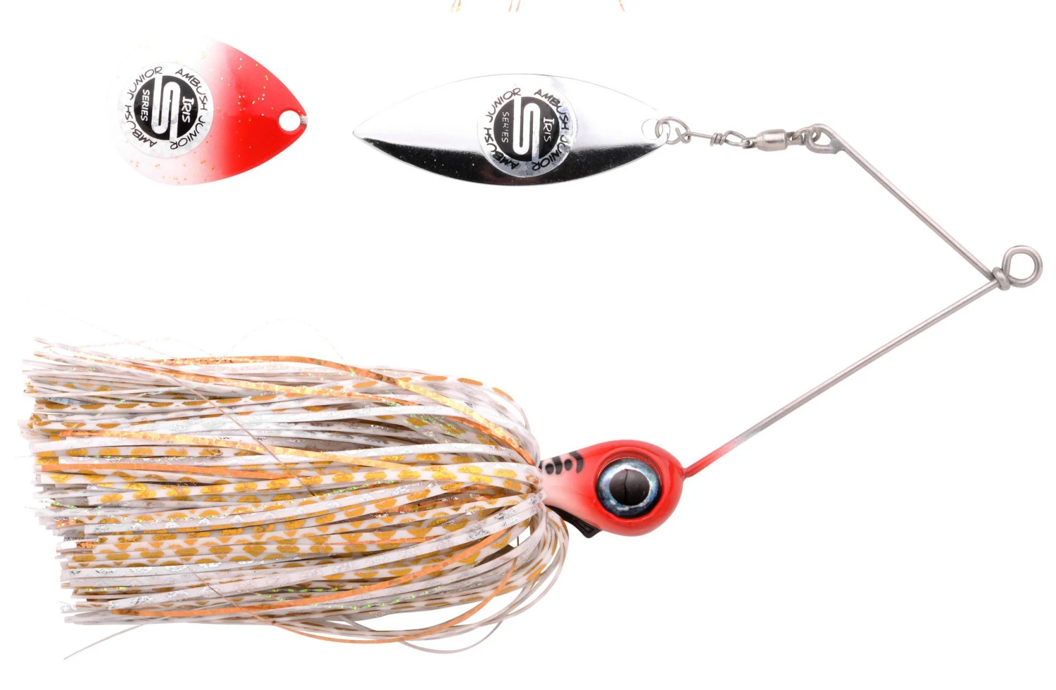 Spro Iris Ambush Spinnerbait ‘Redhead Tiger’ (18cm) (28g) 3 Spro Iris Ambush Spinnerbait ‘Redhead Tiger’ (18cm) (28g)