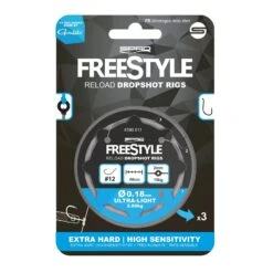 Spro Freestyle Reload Dropshot Rig (3 Stuks ) Size 6