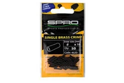 Spro Single Brass Crimp ‘Matt Black’ 1,6mm (50 Stuks) 7 Spro Single Brass Crimp ‘Matt Black’ 1,6mm (50 Stuks) -Aanbevolen Winkels Voor Visuitrusting products spro matte black single brass crimp 1