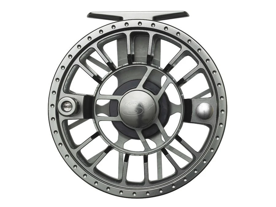 Scierra TRAXION 1 LW Fly Reel # 2/4 GunSmoke 6 Scierra TRAXION 1 LW Fly Reel # 2/4 GunSmoke - Afbeelding 4